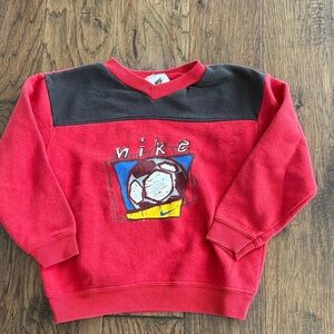 Vintage 90s Nike soccer crewneck sweatshirt